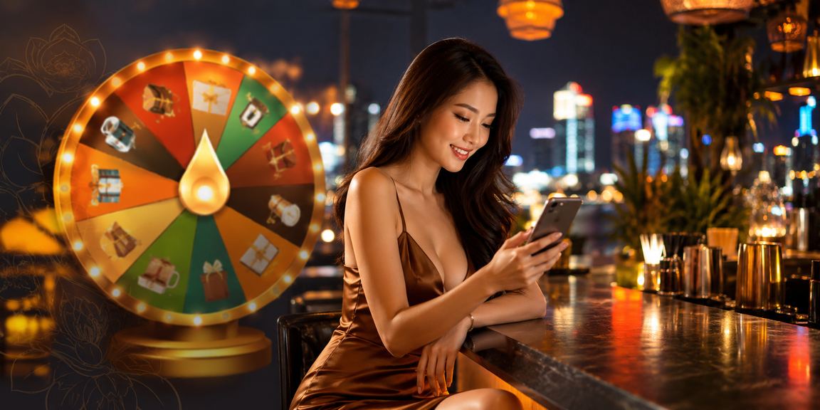Người chơi tại Buôn Ma Thuột kiểm tra ưu đãi lucky draw trên điện thoại