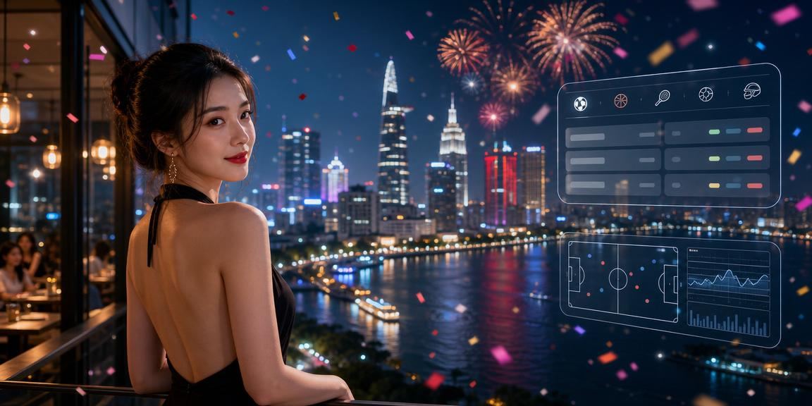 Người dùng TP. Hồ Chí Minh uống cà phê sáng và theo dõi tiến độ điểm VIP trên ứng dụng f16878